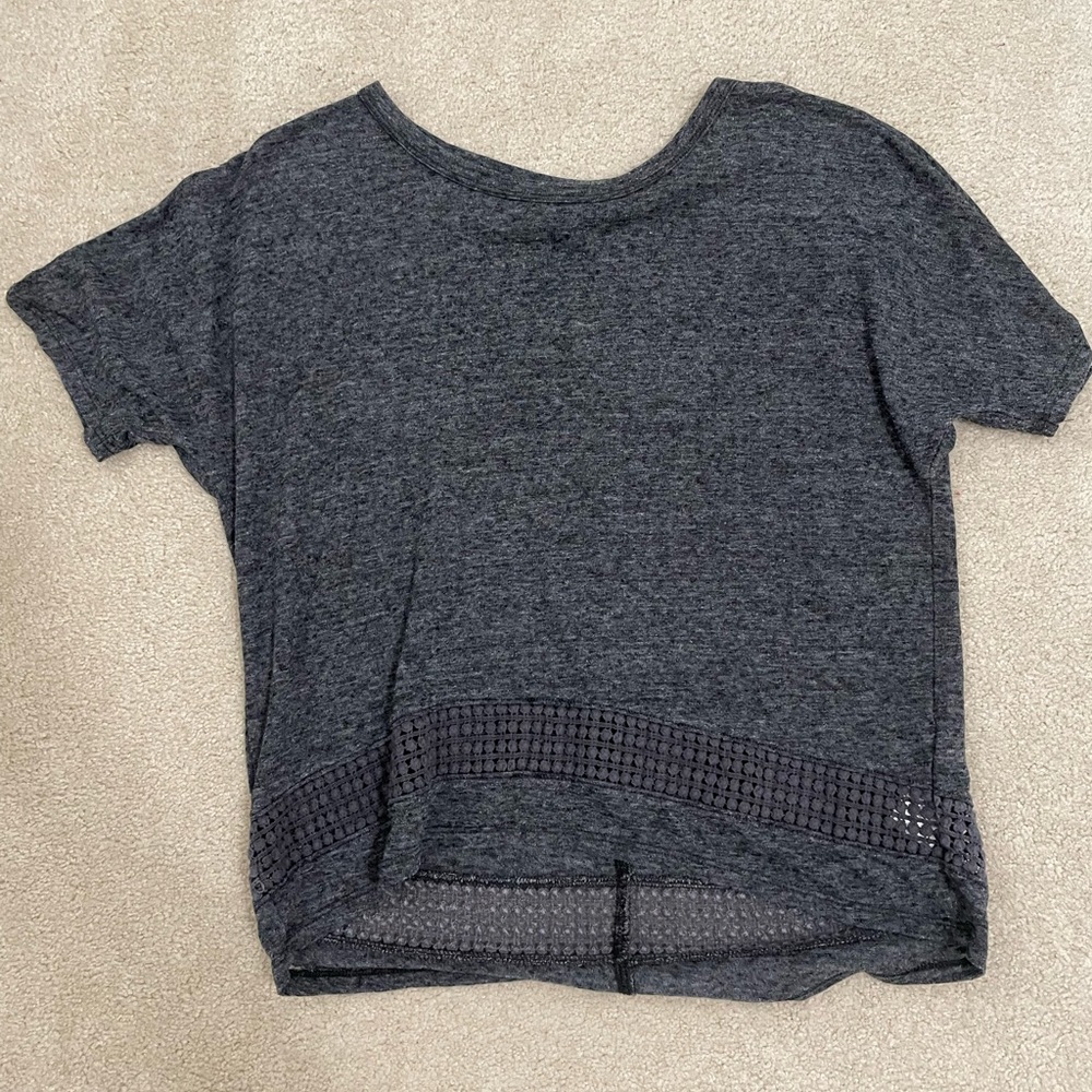 Girls old Navy oversized sheer t-shirt